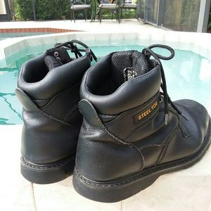 Brahma Steel Toe Work Boots Size 10